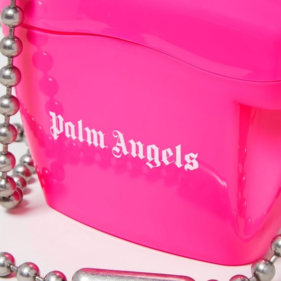 New Palm Angels Pink Padlock Mini Bag - Picture 5 of 9